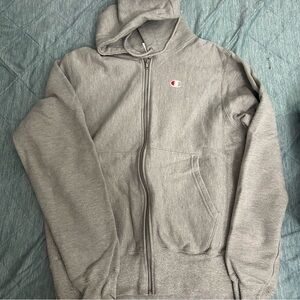 Champion Grey Zipup Hoodie